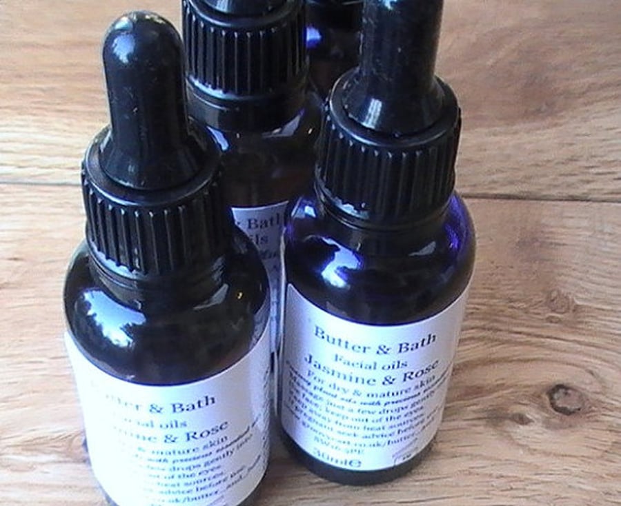 Organic Argan Facial Oil with Frankincense & Neroli 30ml