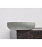 Small Concrete Bowl: Handmade Ash Green Cement Key & Jewelry Dish Textured