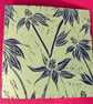 Hand-Printed Floral Linocut Card  - Image 2