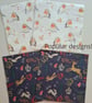 4 Christmas theme paper napkins for decoupage - Image 1