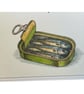 Funny Sardine Tin Birthday Card. Handmade Humorous Birthday Card.  - Image 5