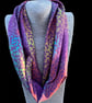 Multicoloured animal print Organic cotton Infinity Scarf - Image 1