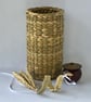Rush Round Storage Basket - Handmade in Cornwall from Somerset Rush 559