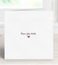 Love You More Anniversary Card, Romantic Birthday, Valentine's Day Card.