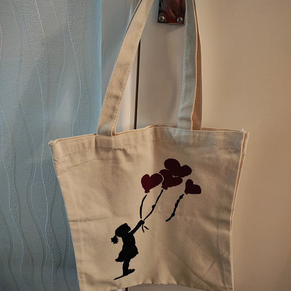 Hand painted tote bags 