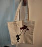 Hand painted tote bags 