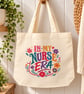 In My Nurse Era Tote Bag – Nurse Gift Bag with Zip - Image 1