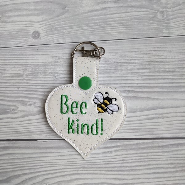 Bee Keyring - bee kind