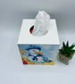 Wooden tissue box cover, Seagull, Seaside decor - Image 7