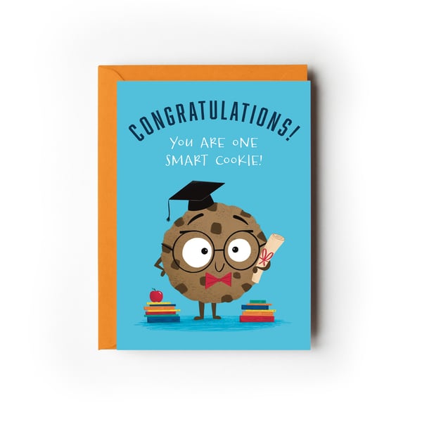 Smart Cookie Congratulations Card