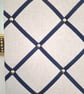 Notice board - Natural background and Navy Blue - Image 3