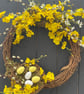 Spring 40cm Wreath Forsythias