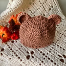 Teddy Bear Ears Baby Hat