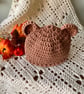 Teddy Bear Ears Baby Hat - Image 1
