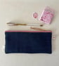 Pencil Case Japanese Floral Fabric Patchwork  - Image 3