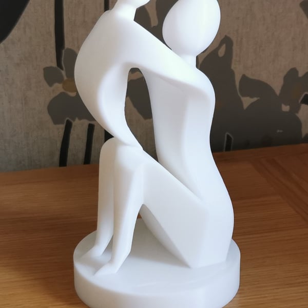 Child In Mothers Arms, 3D Printed Sculpture, Mother & Child