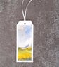 Spring Fields. Bookmark. Original Painting. Countryside Scene - Image 4