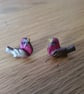 Cute Little Robin Stud Earrings