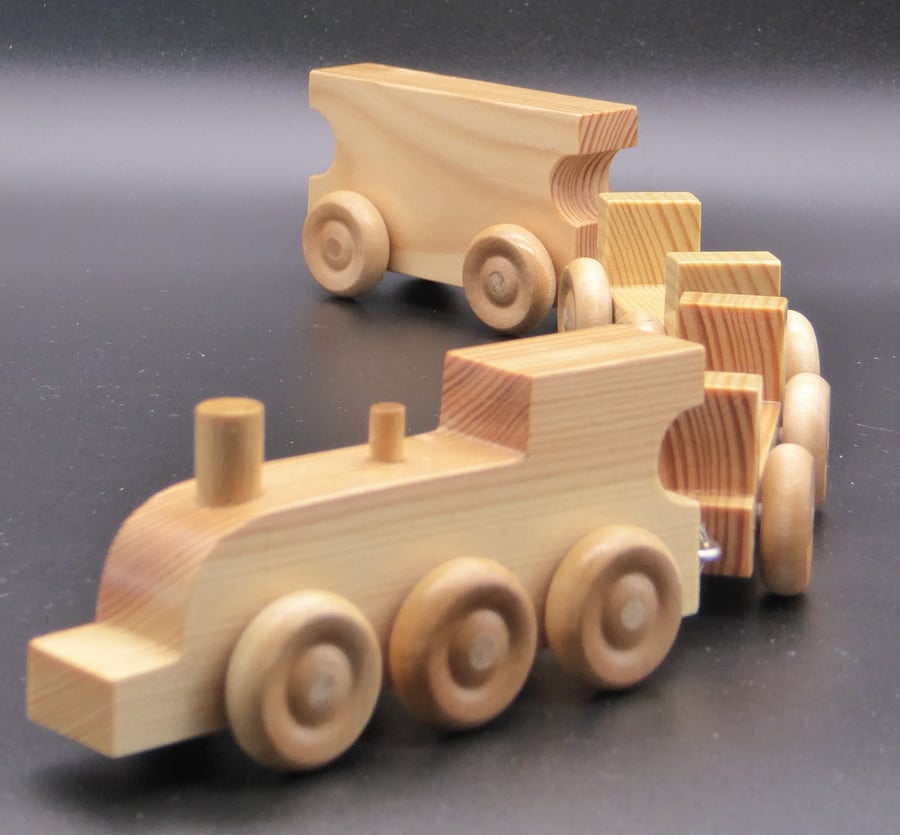 Wooden Toy Train