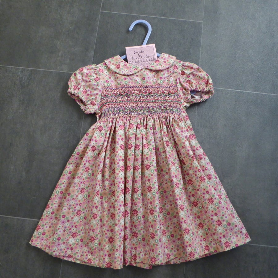 Smocked Dress size 1 year