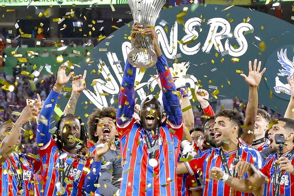 Crystal Palace FC UEFA Conference League Cup Winners 2026 Photograph Print
