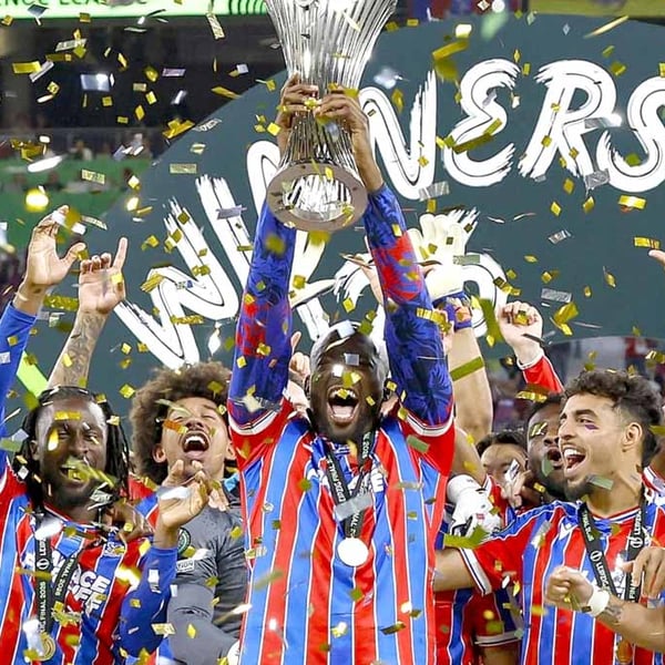 Crystal Palace FC UEFA Conference League Cup Winners 2026 Photograph Print
