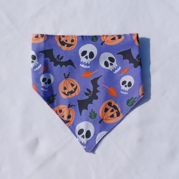 Halloween Dog Bandana - Medium