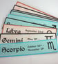 Handmade laminated bookmark - signs of the zodiac - Image 5
