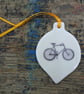 Porcelain bicycle decoration - Image 2
