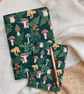 A5 Handmade Notebook with Mushroom & Fern Design - Image 2