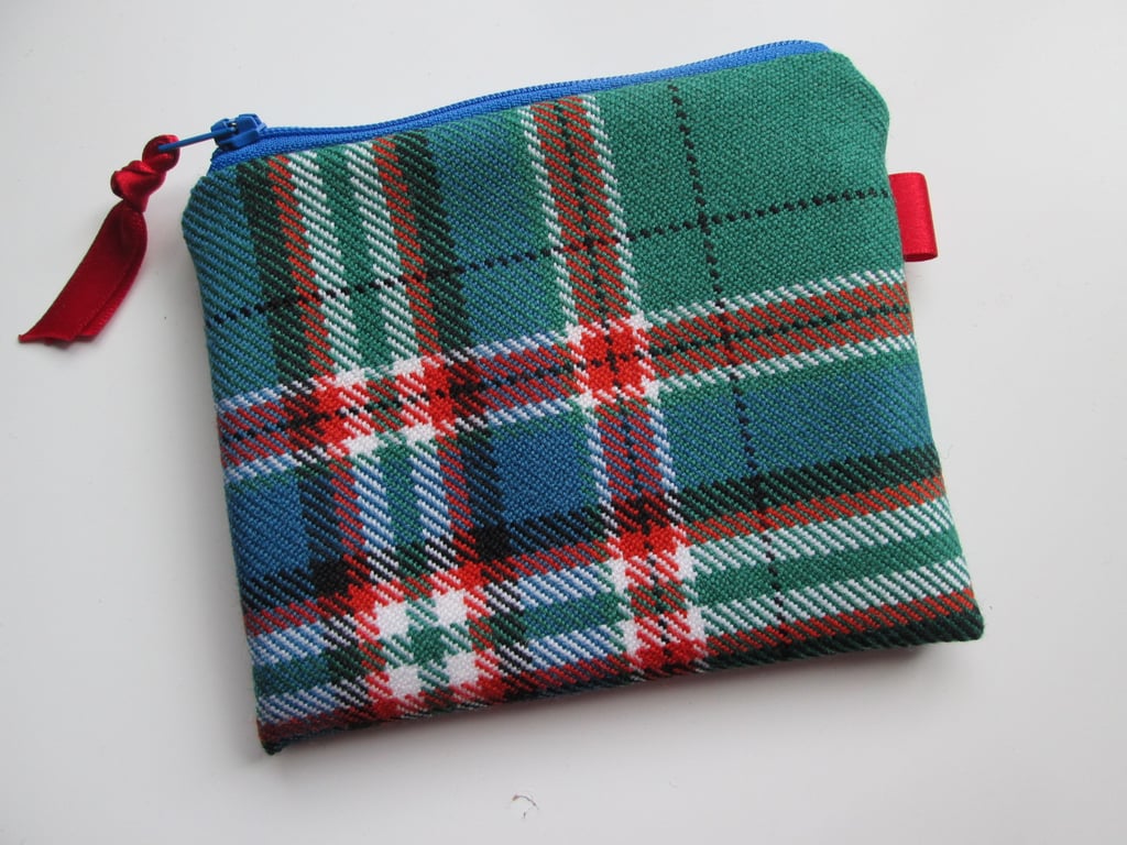 Tartan  Coin Purse