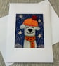 Festive Dog Christmas Card  - Image 6