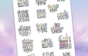 Everyday Planner Stickers