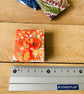 Tiny Concertina Sketchbook with Removable Cover. Kimono Cranes. - Image 3