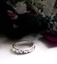 Hand Carved Ring Size N