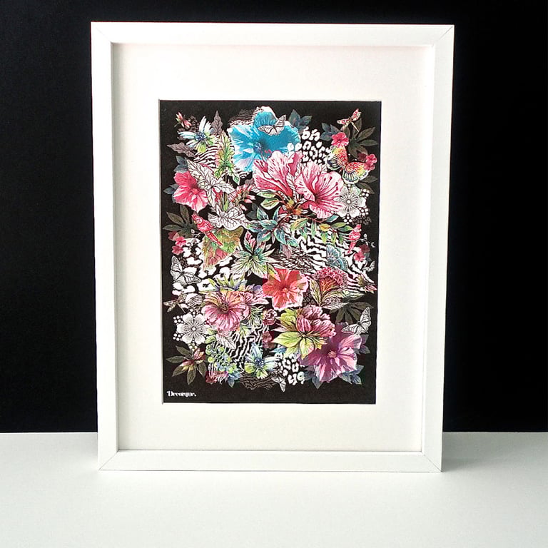 Fashionable Skin Tropique A4 Art Print