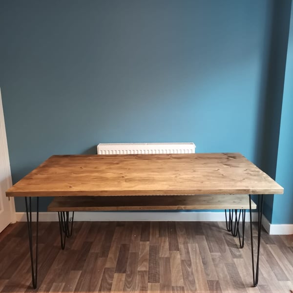 Dinning table with Hairpin legs 
