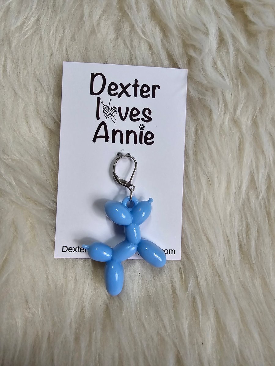 Balloon dog progress keeper - blue