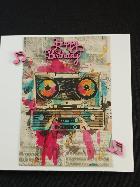 Handmade birthday card 
