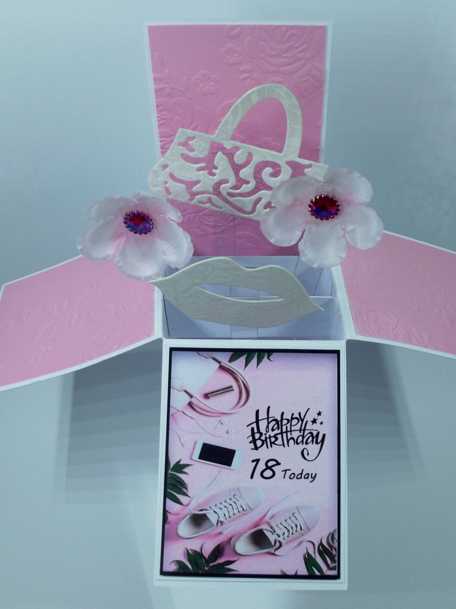 Ladies 18th Birthday Card