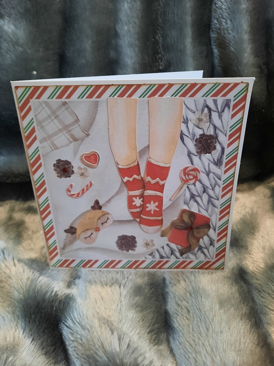 Cute Square Christmas Card