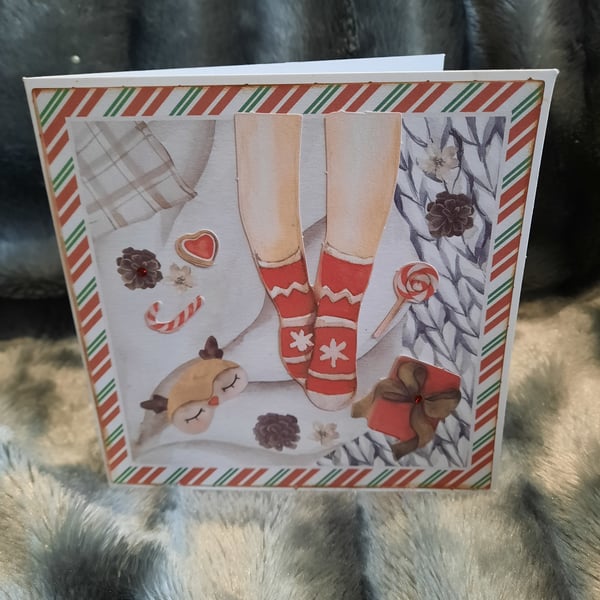 Cute Square Christmas Card