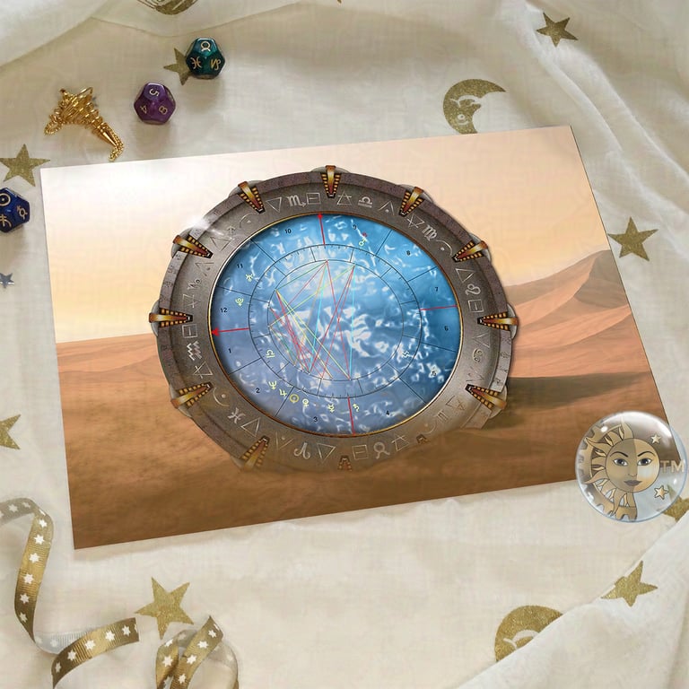 Personal Astrological Art - The Stargates Collection