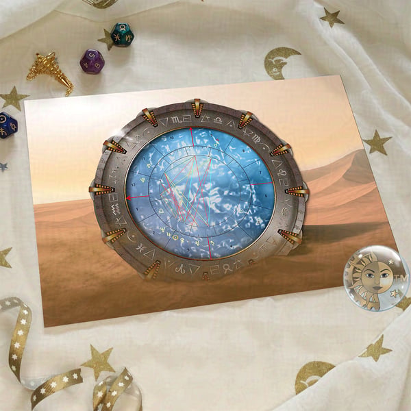 Personal Astrological Art - The Stargates Collection