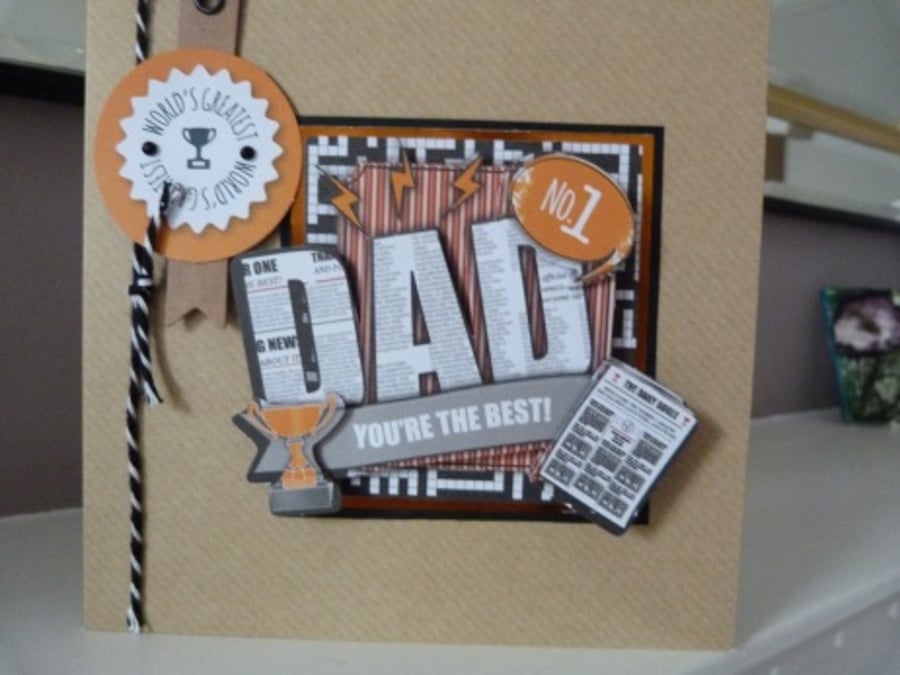 You're  The Best Card for Dad