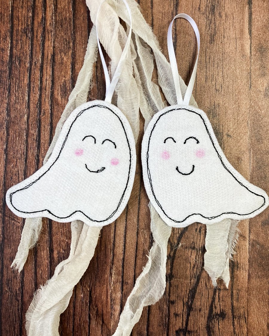 Ghost Twins Halloween Hanging Decorations