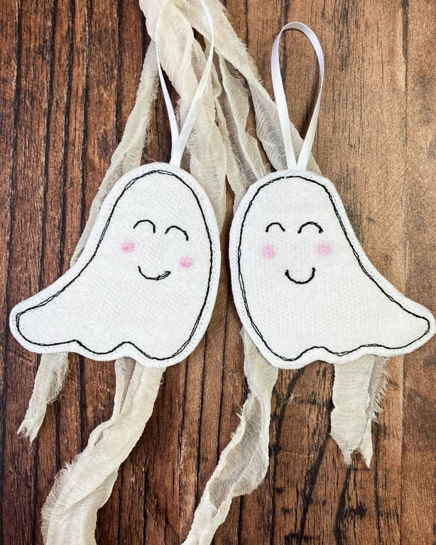 Ghost Twins Halloween Hanging Decorations