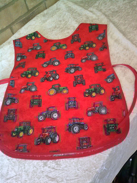 Tractors Child's Tabard Apron