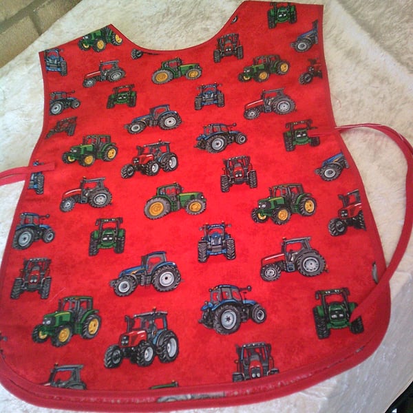 Tractors Child's Tabard Apron