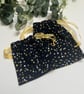  Reusable Fabric Christmas Gift Bag Set, Storage Bag, Beauty Bag - Image 3